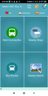 Miami MDT Bus Tracker android App screenshot 6